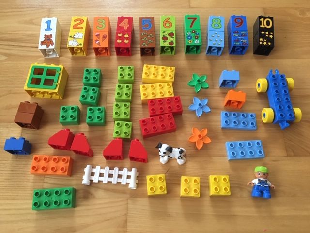 KLOCKI LEGO duplo zabawa z liczbami