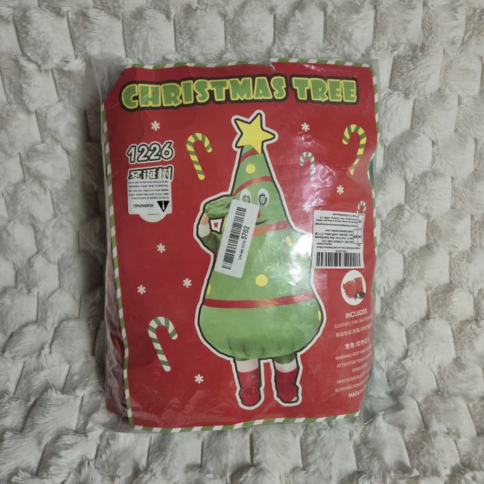 Strój choinki / nadmuchiwane przebtanie choinka/ kostium choinki