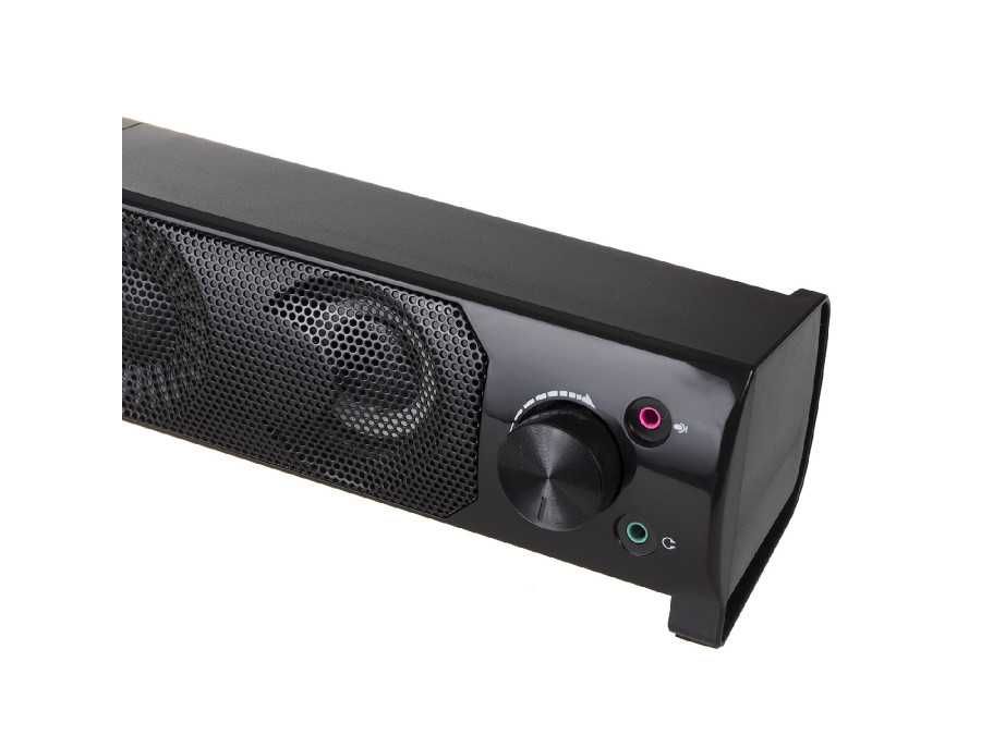 Głośniki 2.0 do komputera laptopa 2w1 SOUNDBAR Audiocore AC955