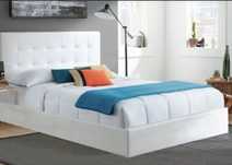 Cama armani completa (estrado e colchão)