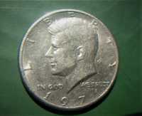 Монета Half Dollar США 1971 та 1974 рік