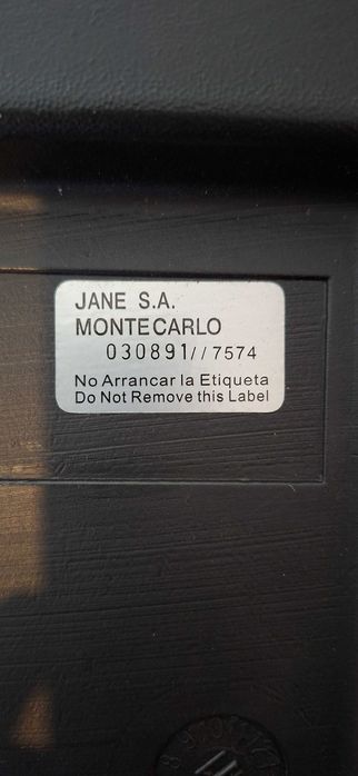 Cadeira auto Jané Montecarlo