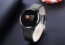 Смарт часы NEWWEAR Q8 Black с магнитной зарядкой, умные часы, новые