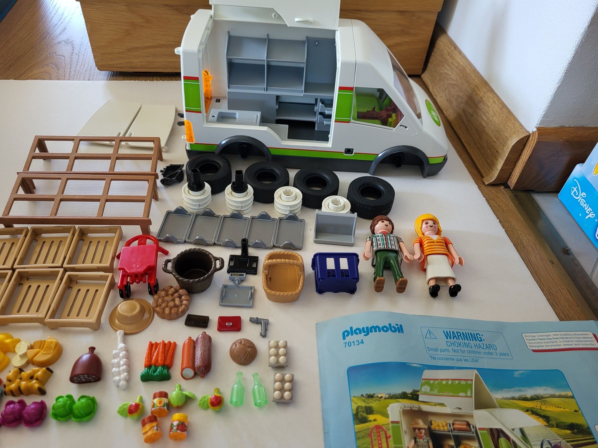 Playmobil 70134 samochód country sklep z warzywami kompletny