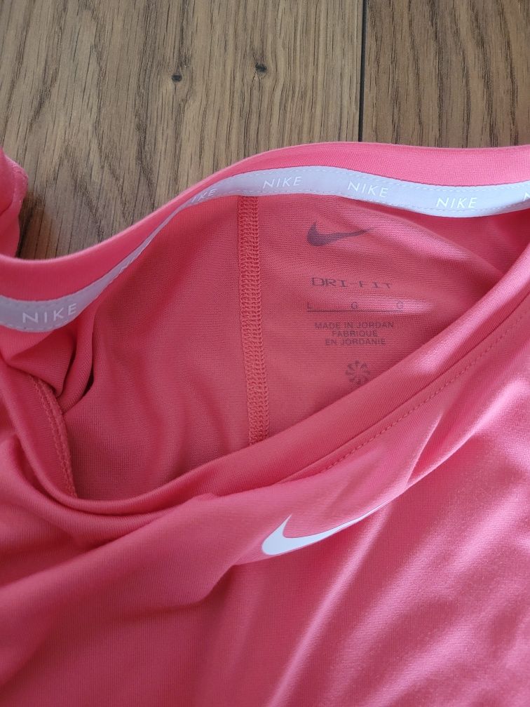 Koszulka damska Nike Dri-Fit L różowa