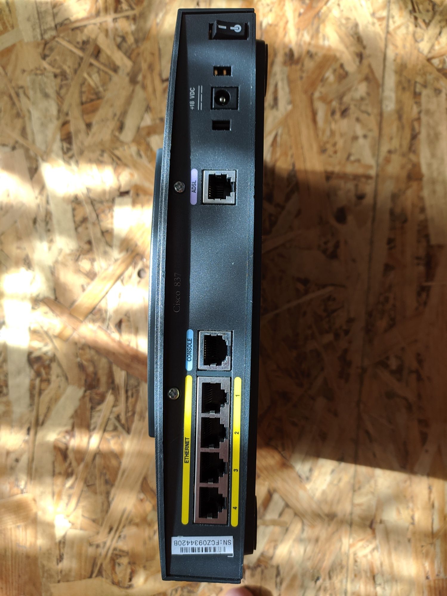 Mаршрутизатор Cisco ADSL серии 800