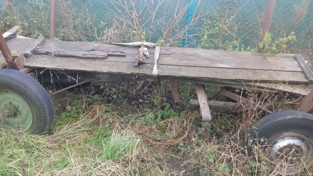 Wóz konny do wywozu drewna