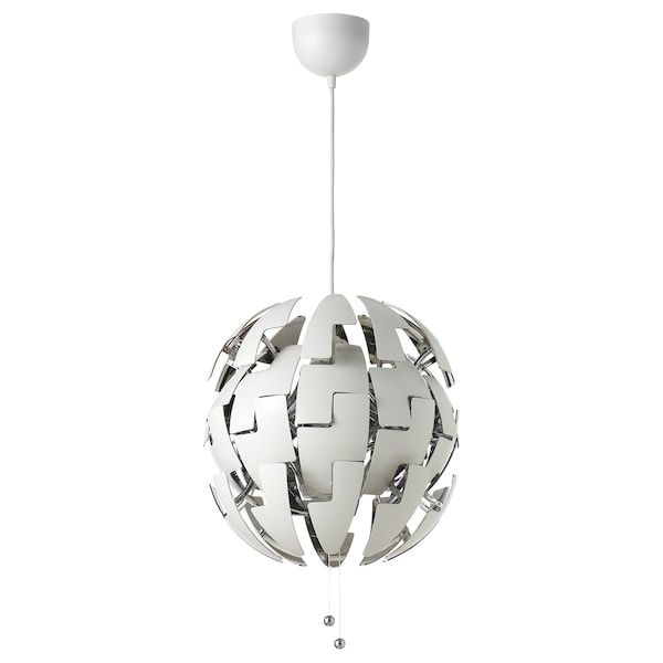 IKEA PS 2014 Candeeiro- branco/prateado