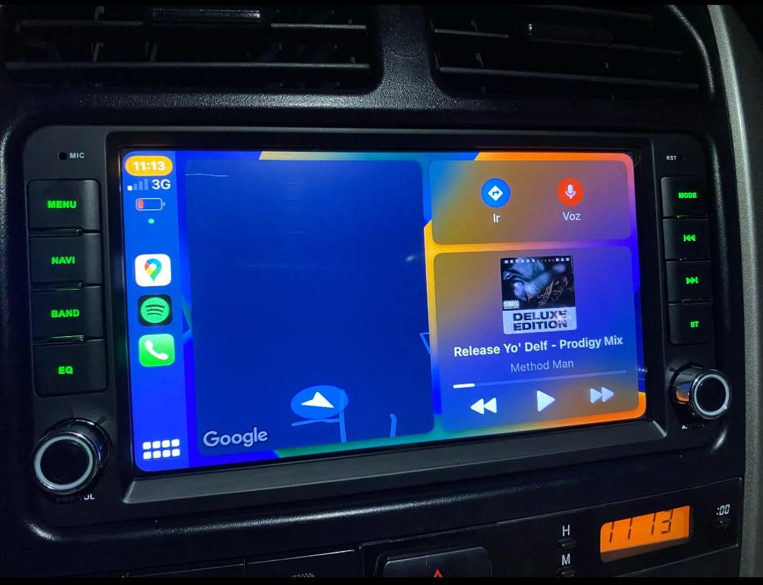 Rádio Android 12 com GPS Toyota Hilux, Rav 4, Corolla (Artigo Novo)