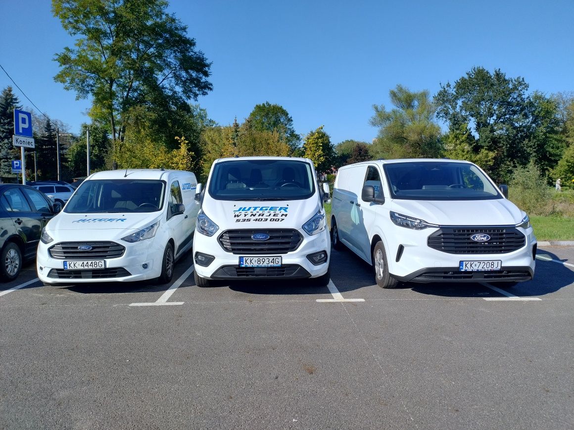 Wynajem samochodów ciężarowych Ford Transit L3H2/Custom L2/Connect L2
