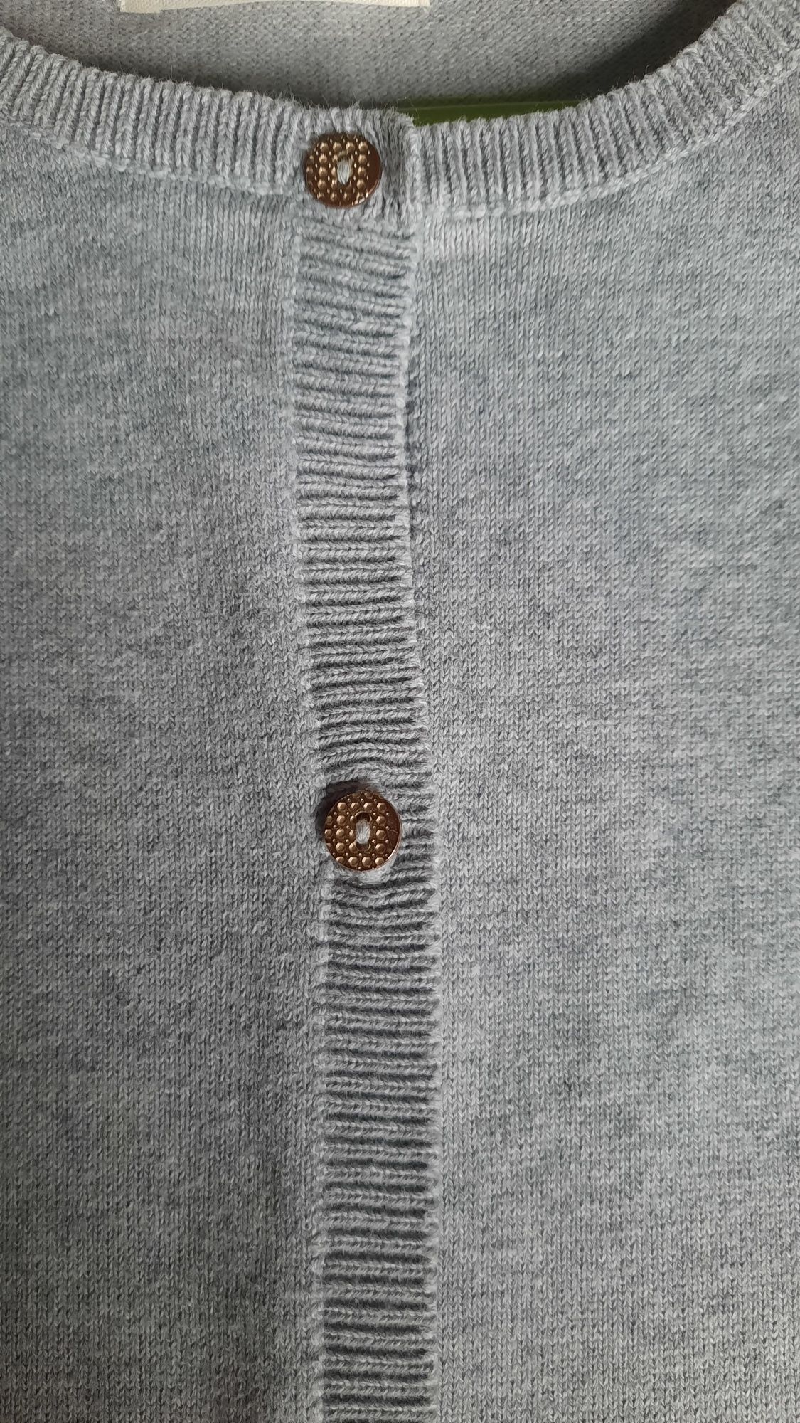 Kardigan szary , Zara 164
