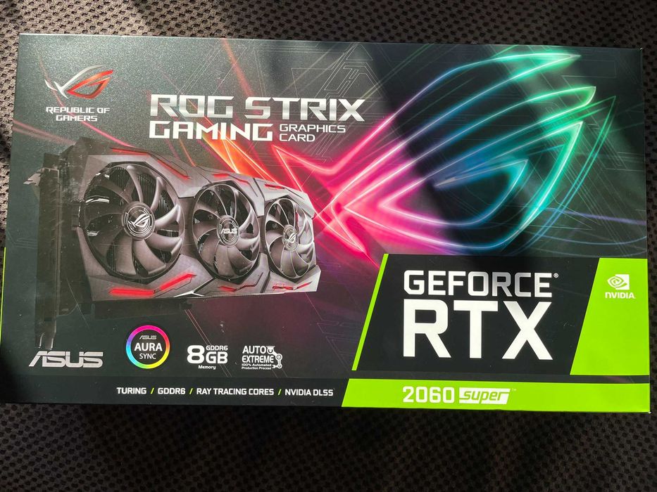 Asus GeForce ROG Strix RTX 2060 SUPER Gaming Evo 8 GB