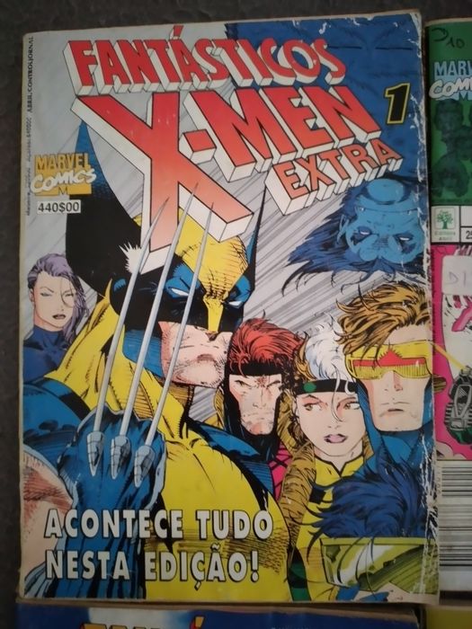 10 Livros de Bd, Fantástico X-Men, Marvel Comics