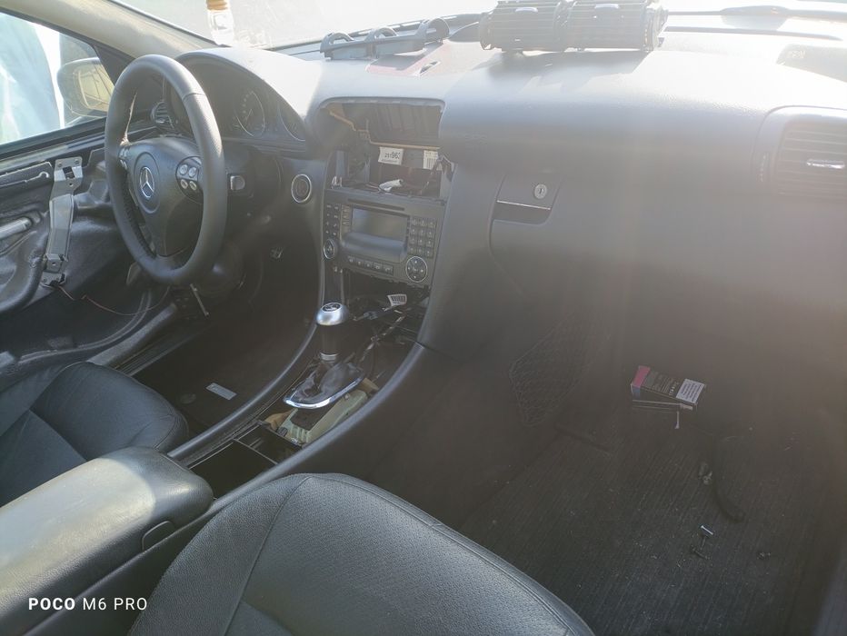 Комплект бампер фари капот Mercedes 203. Розборка