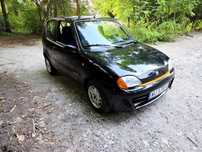 Fiat Seicento Sporting - klima, ABS, wspomaganie, elektryka, oryg. lak