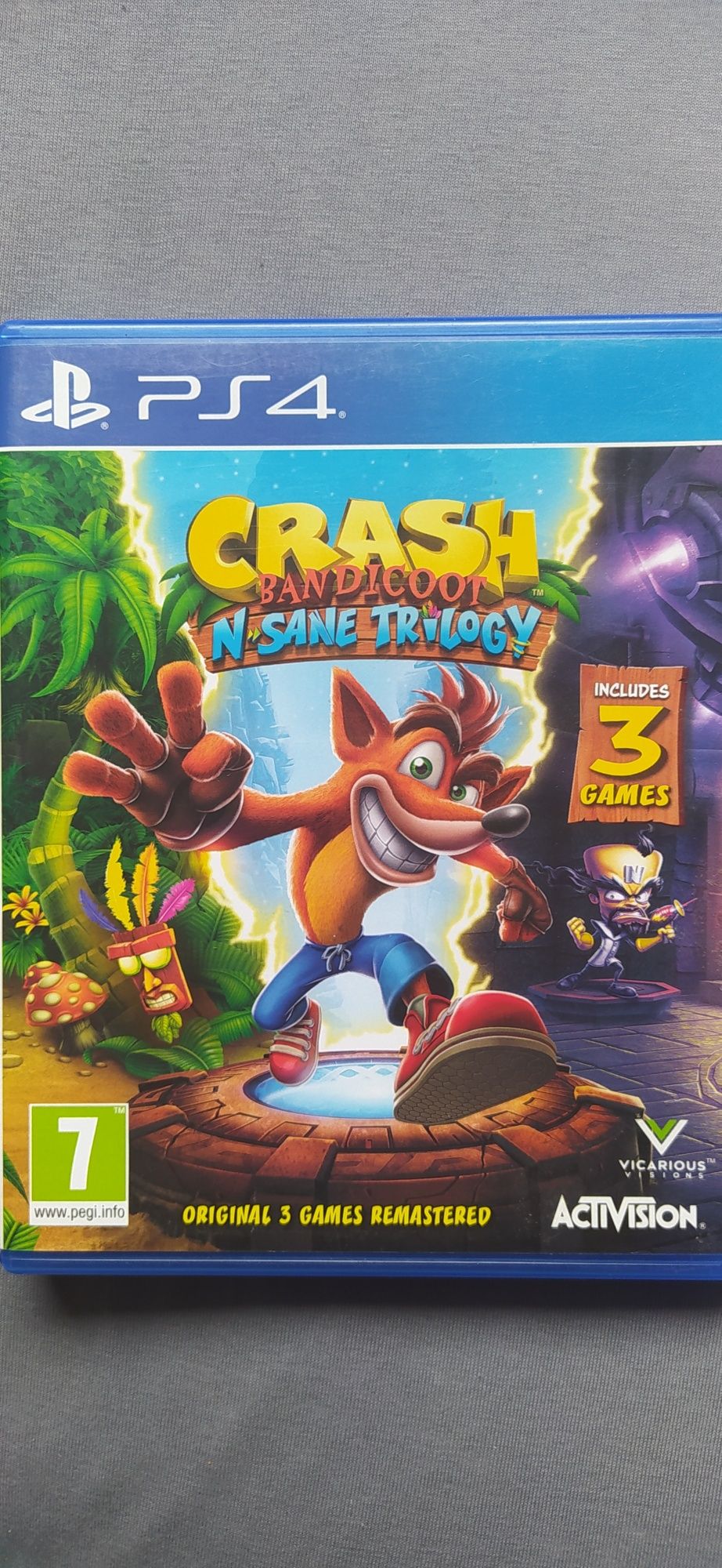 Crash Bandicoot N Sane Trylogy jak Nowa