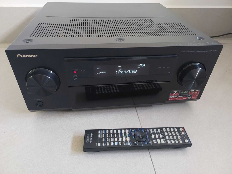 amplituner Pioneer VSX-2021 K, mocny, kino domowe