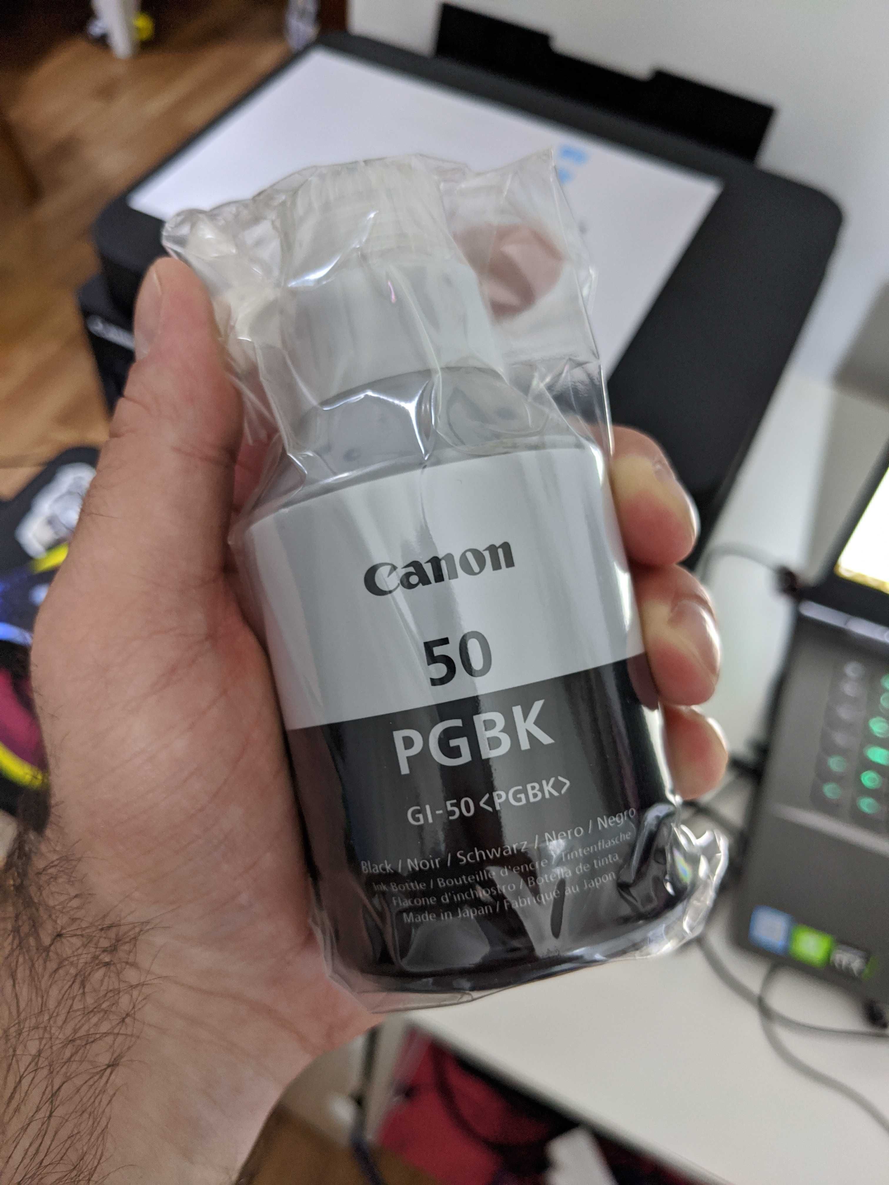 Impressora A4 Canon PIXMA G6050 3em1 MegaTank Tinteiros Recarregáveis