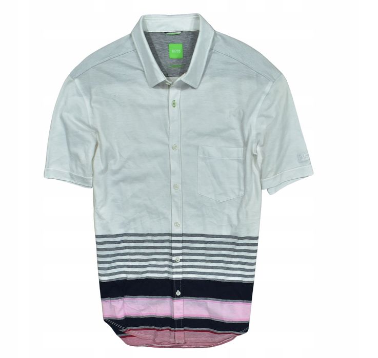 Hugo Boss Modern Fit Koszula Męska Cotton Pique L