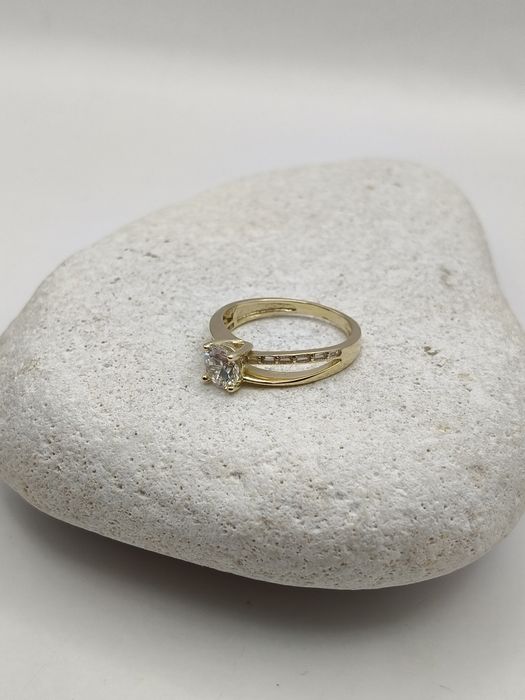 Złoty Pierścionek R.15 Pr.585 Nowy Zapraszamy