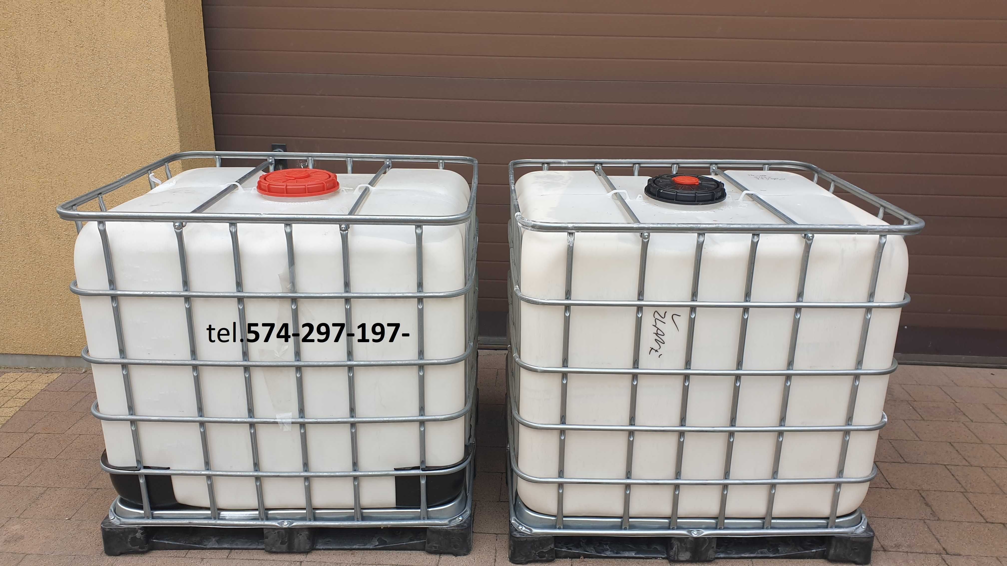 ZBIORNIK na wode szambo 1000L BECZKA Minikop,ibc,mauser
