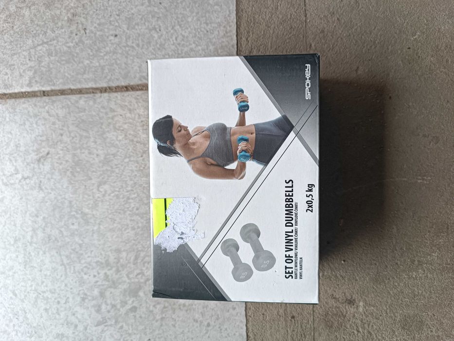 Zestaw hantli winylowych Shape IV marki Spokey.