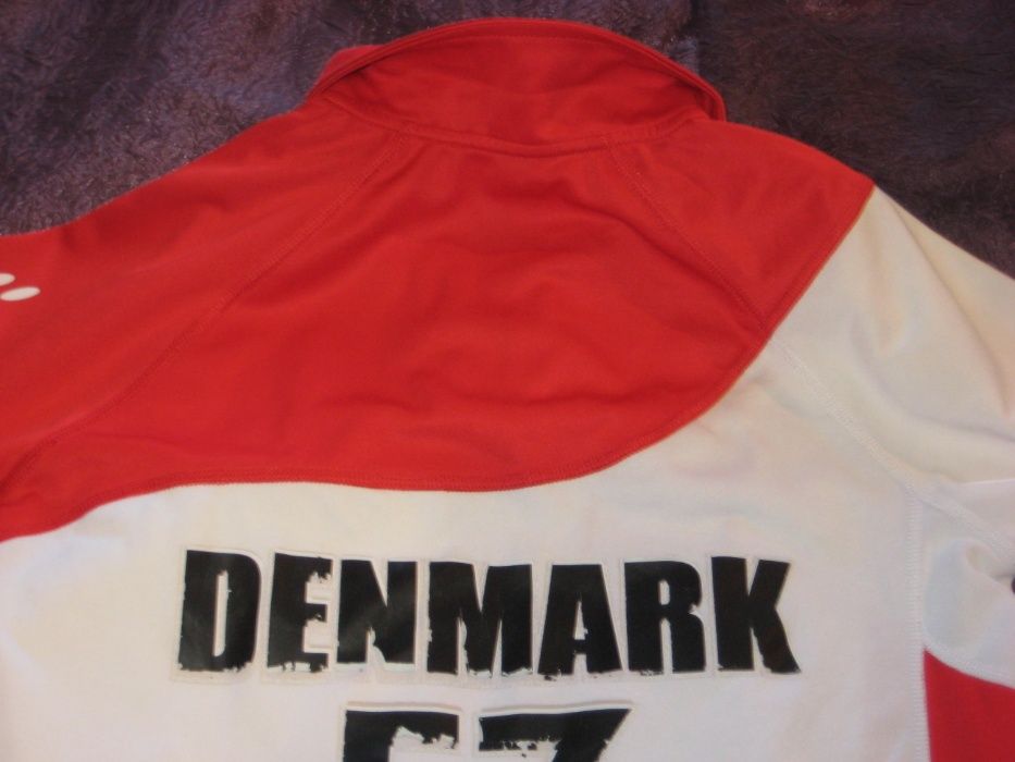 Футбольная футболка, Denmark, б/у, на возраст 10-12 лет