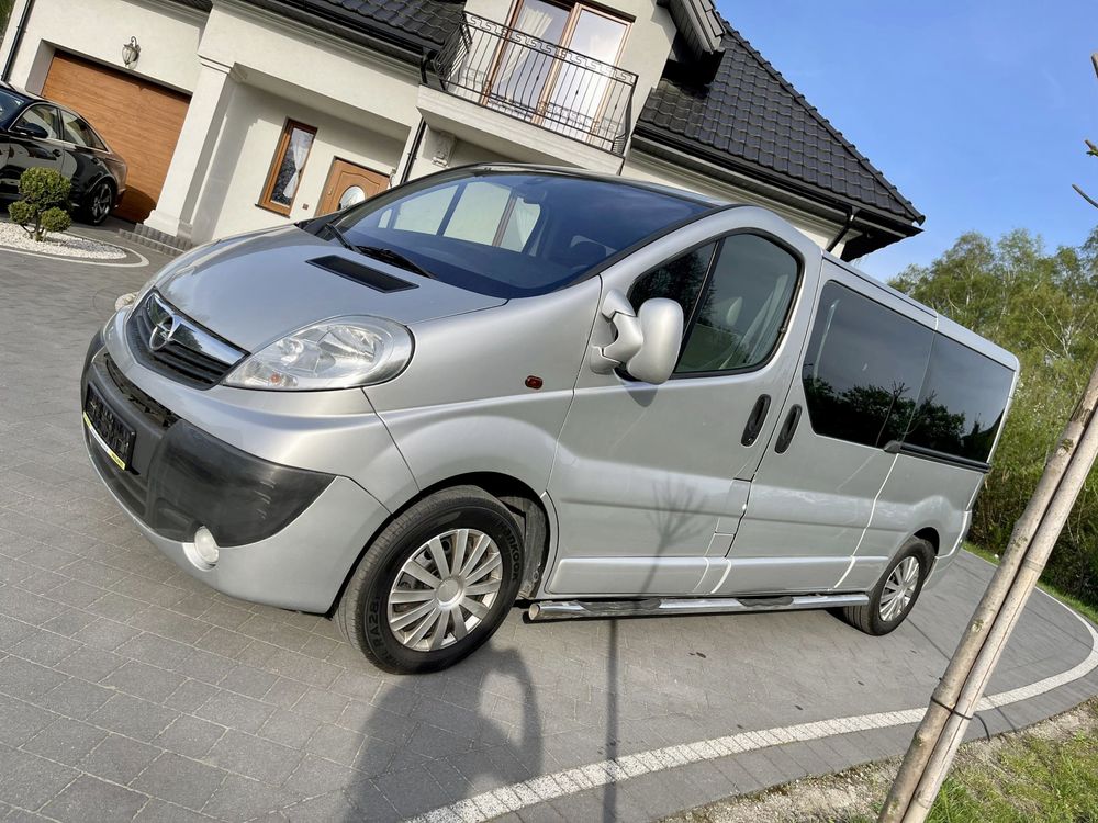 Vivaro Trafic Long Lift 2.5 150PS Klima Rury 2xDrzwi Przesuwne Zamiana