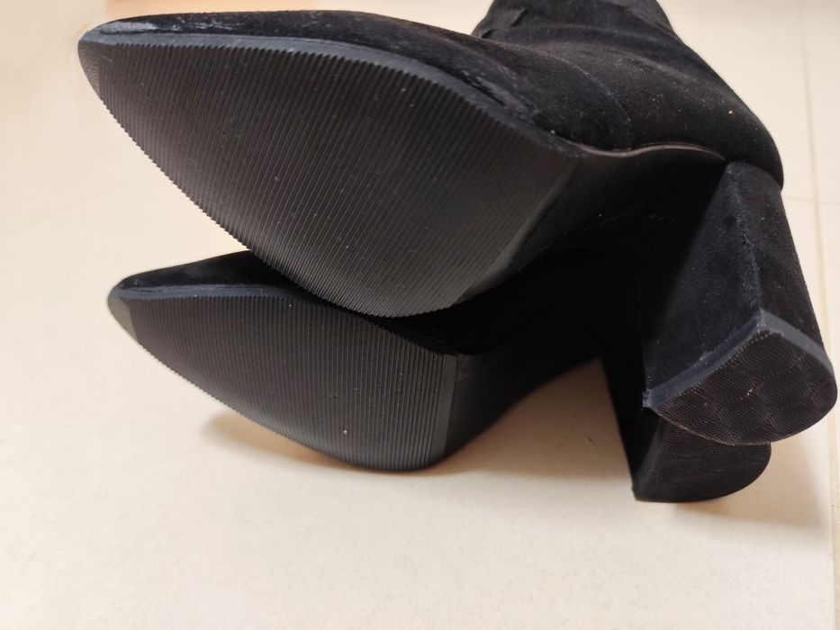 Botas pretas para Mulher marca Seaside (Novas - Tam. 35)