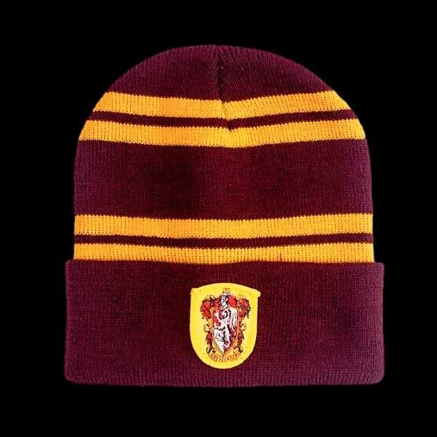 Набор шапка, шарф, перчатки с эмблемой Гриффиндора фанату Гарри Поттер