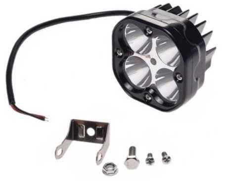 Halogeny LED Quad JEEP Motocyklowe 2x125W MOCNE!