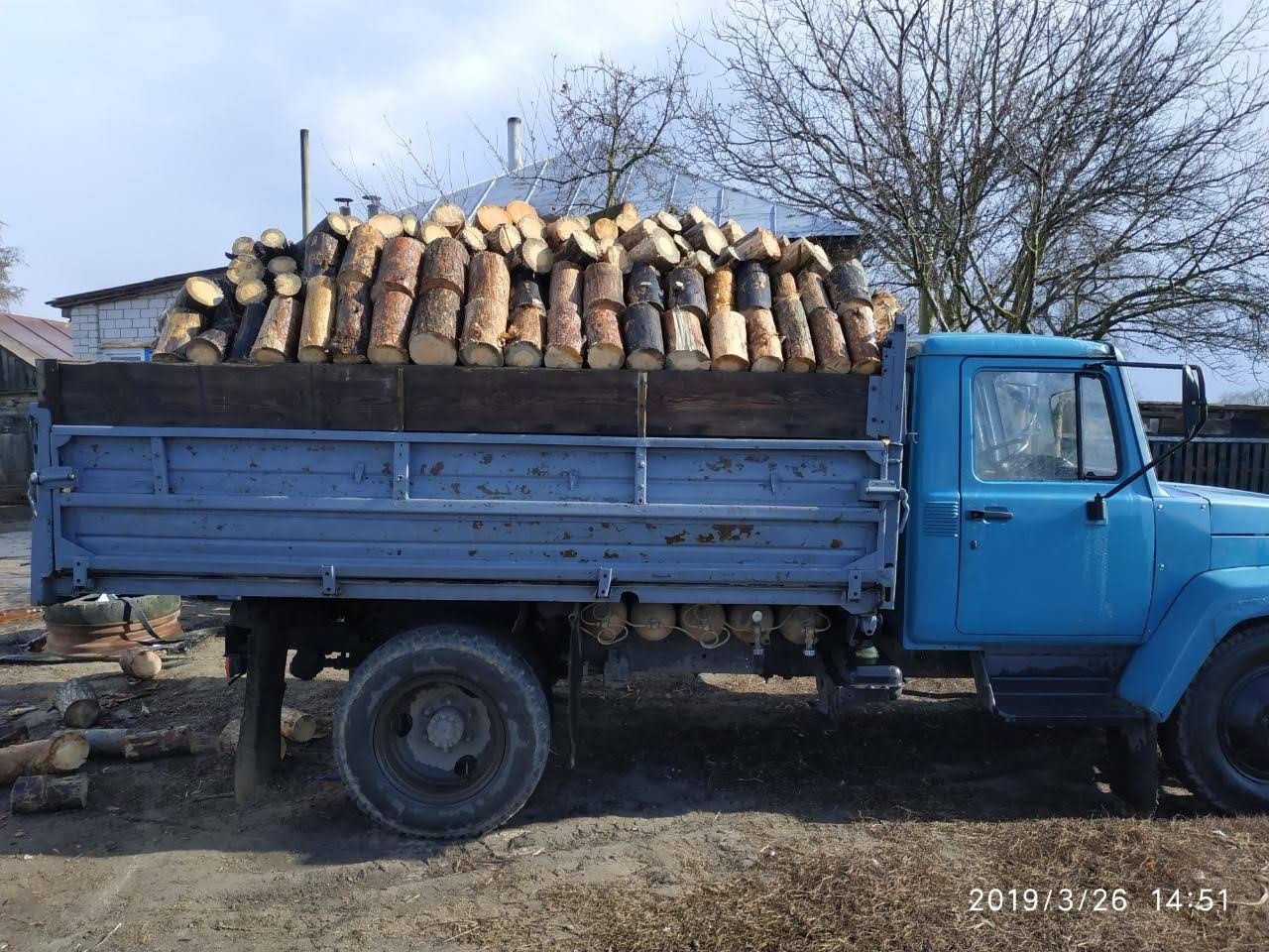 Дрова різних видів і породи