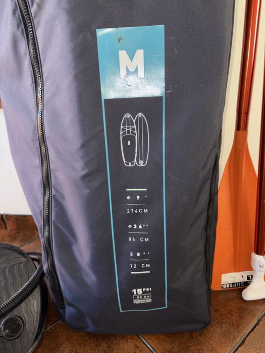 Prancha Insuflável Stand Up Paddle (Conjunto)