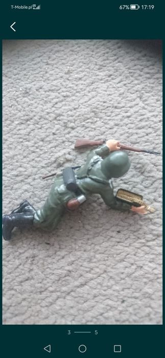 Figurka żołnierza niemieckiego