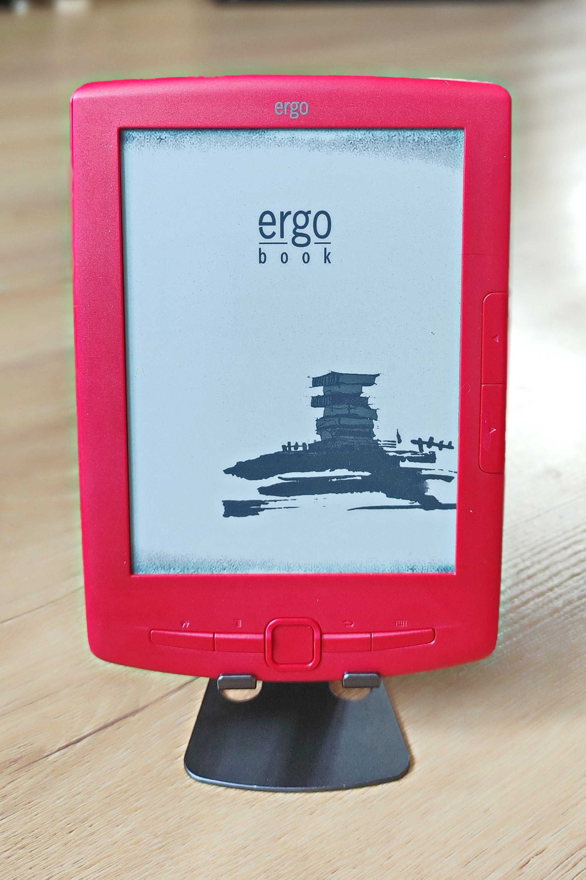 Czytnik e-book ERGO 0607 - stan idealny - 6" - 4 GB - jak nowy