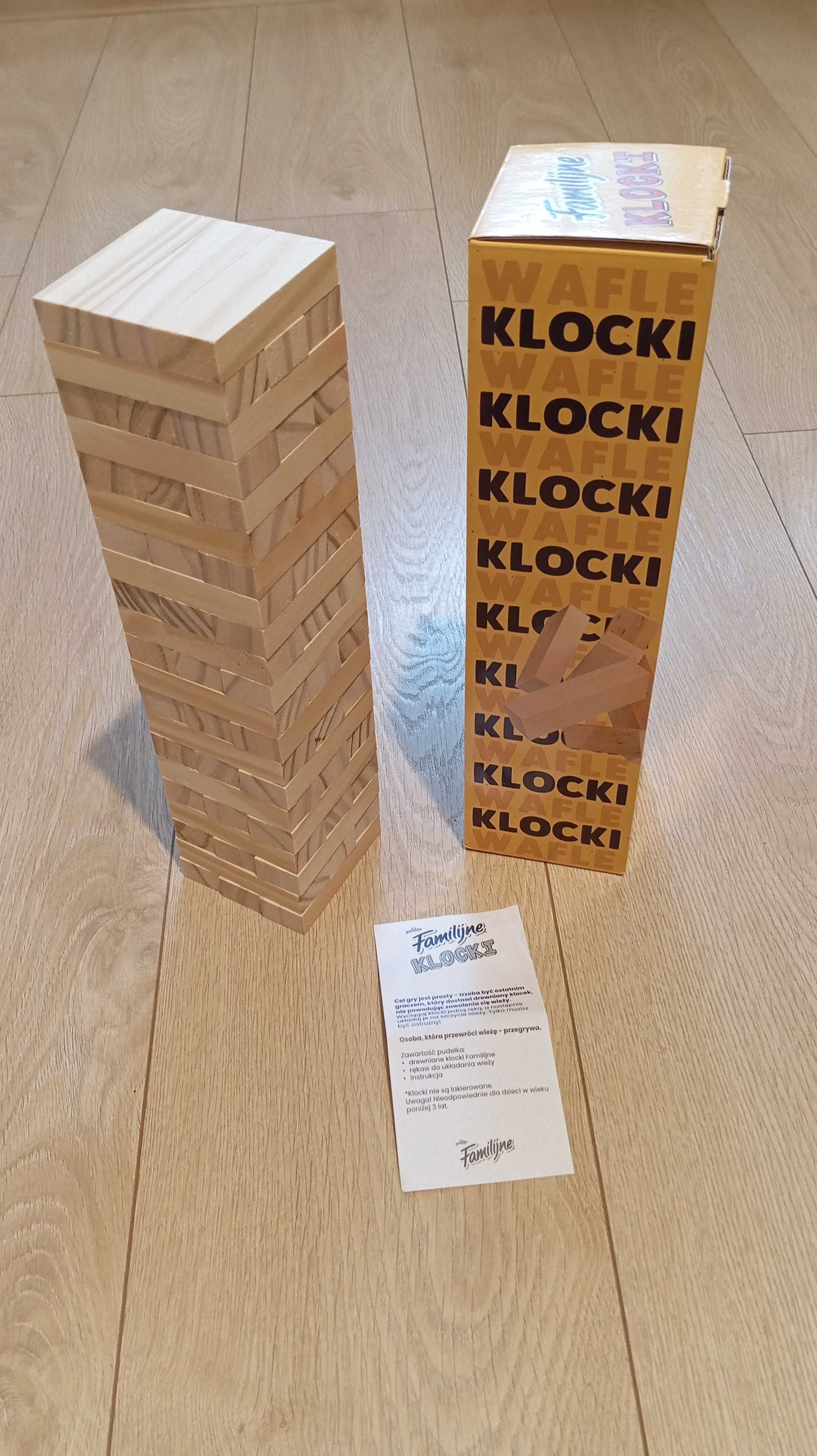 Jenga - gra familijna, klocki
