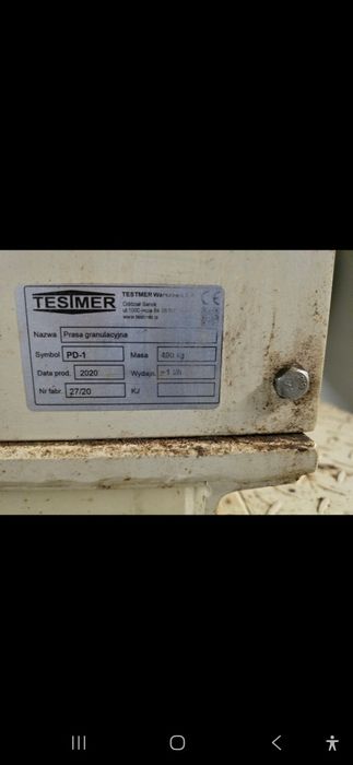 Granulator PD 1  22kW do trocin