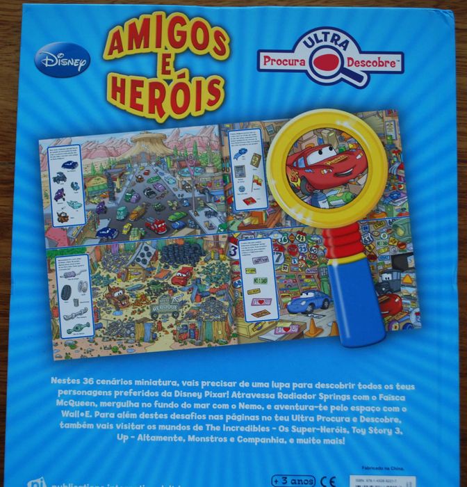 Amigos e Heróis - Procura Lupa Descobre "Diseny" (Mais de 3 Anos)