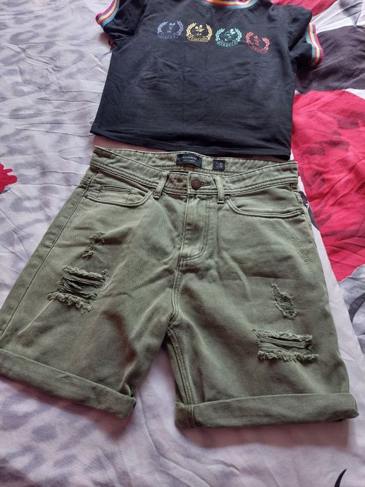Bawełniane szorty, bermudy