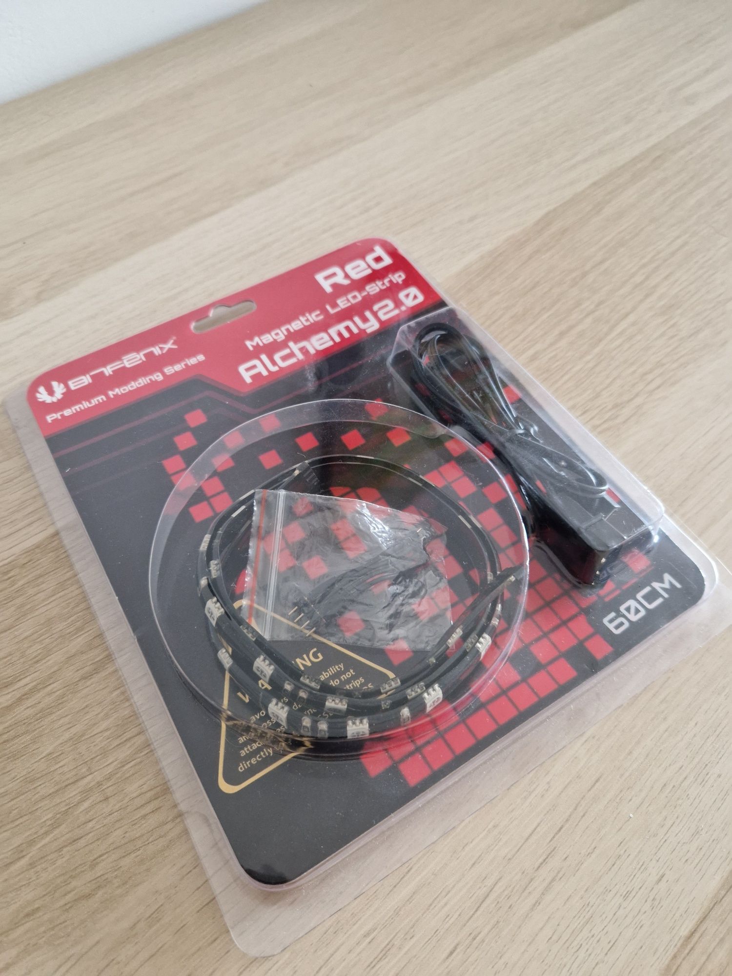 Fitas LED vermelho Bitfenix