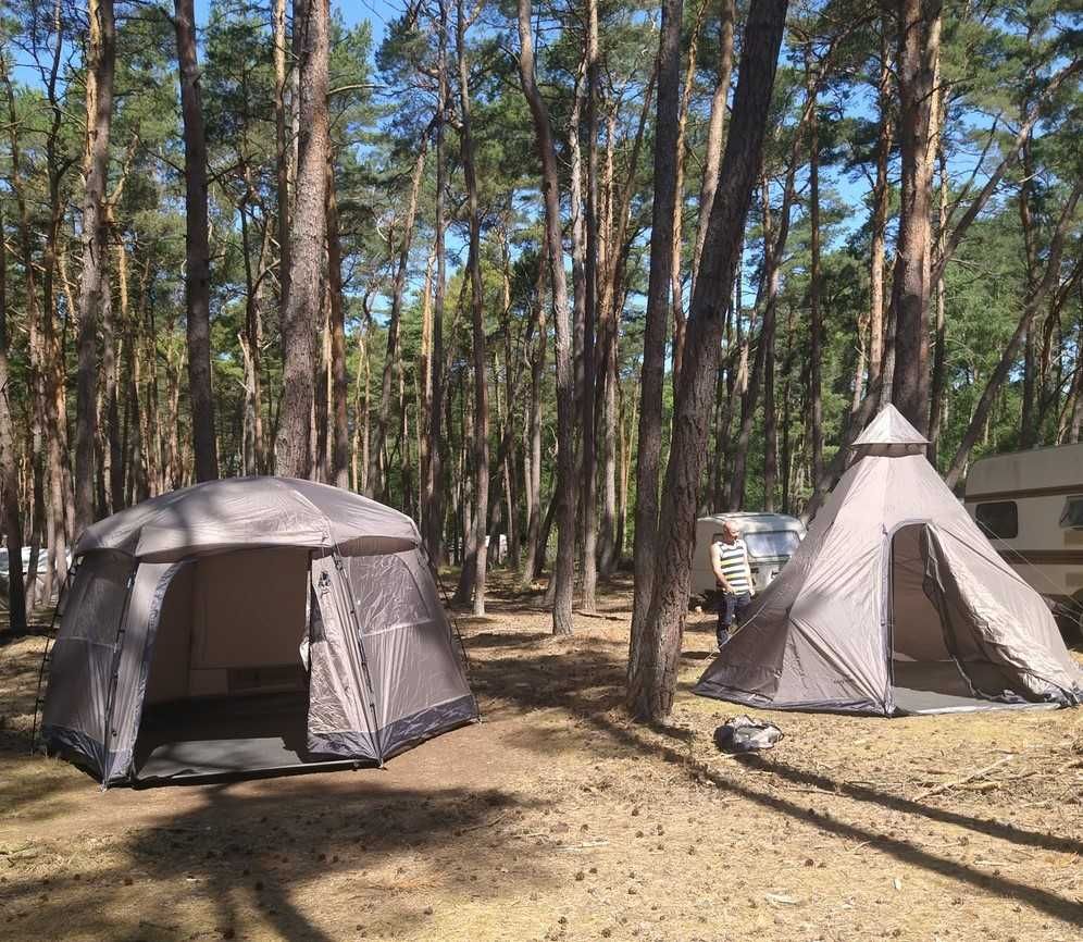 BIWAKOWISKO "PLACÓWKA ŚLIMAKA" nad morzem w Międzywodziu