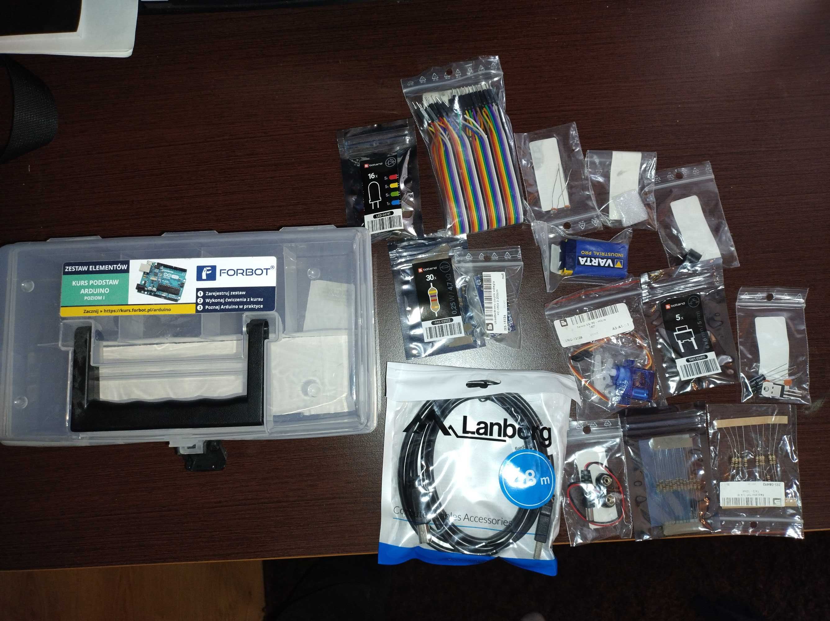 ARDUINO zestawy poziom 1 & 2