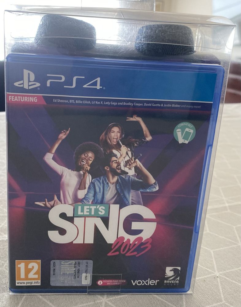 Jogo “Lets Sing 2023” PlayStation 4