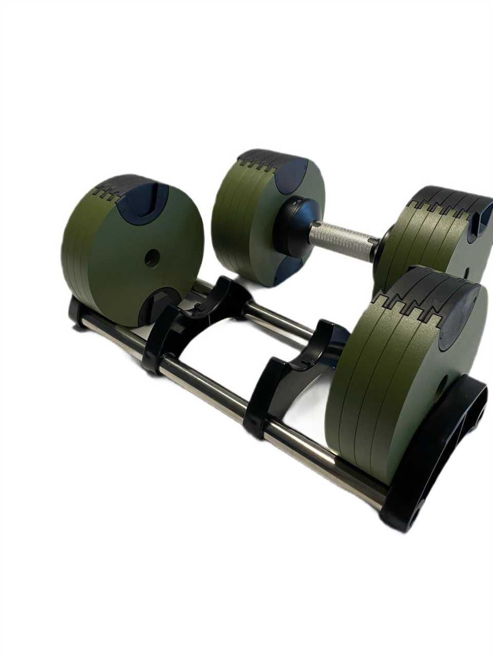 Hantel Regulowane 40 kg Szybki System Regulacji Round