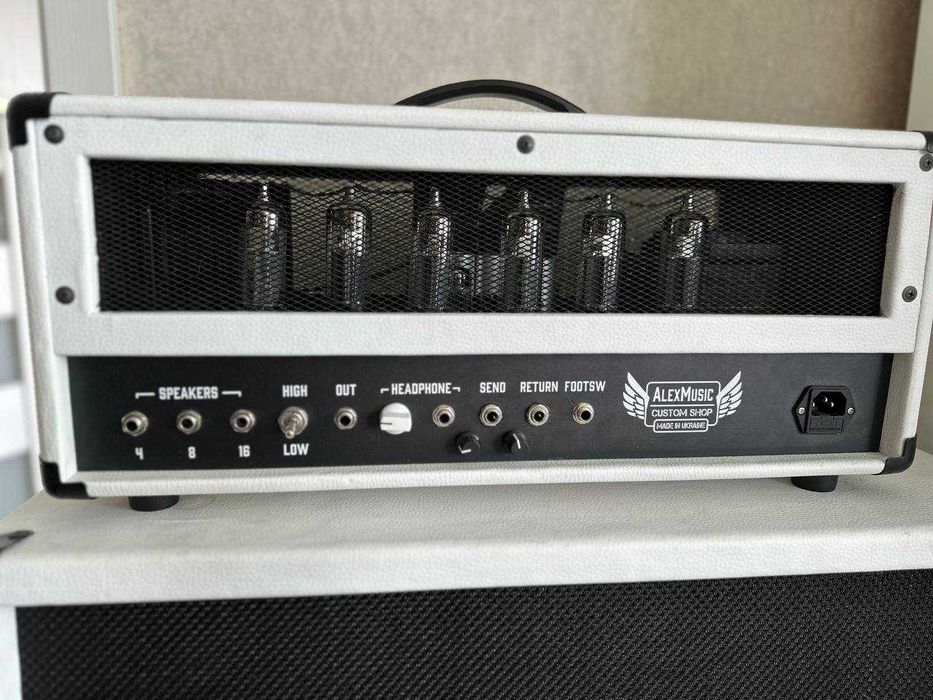 Гітарний, ламповий стек "AlexMusic Custom Shop" (100W, 3-канали)
