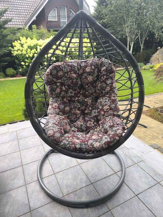Fotel wiszący bujany tarasowo-ogrodowy+ Pokrowiec !