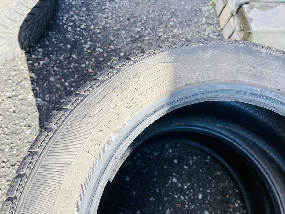 2 зимние шины 205 55 16