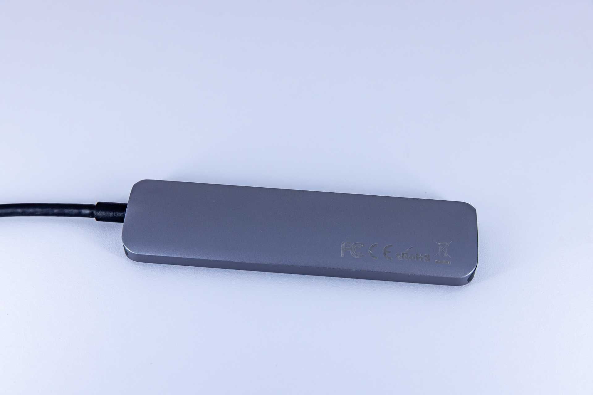 Satechi Aluminium Adapter Slim — Adapter do wielu usług np. USB-C