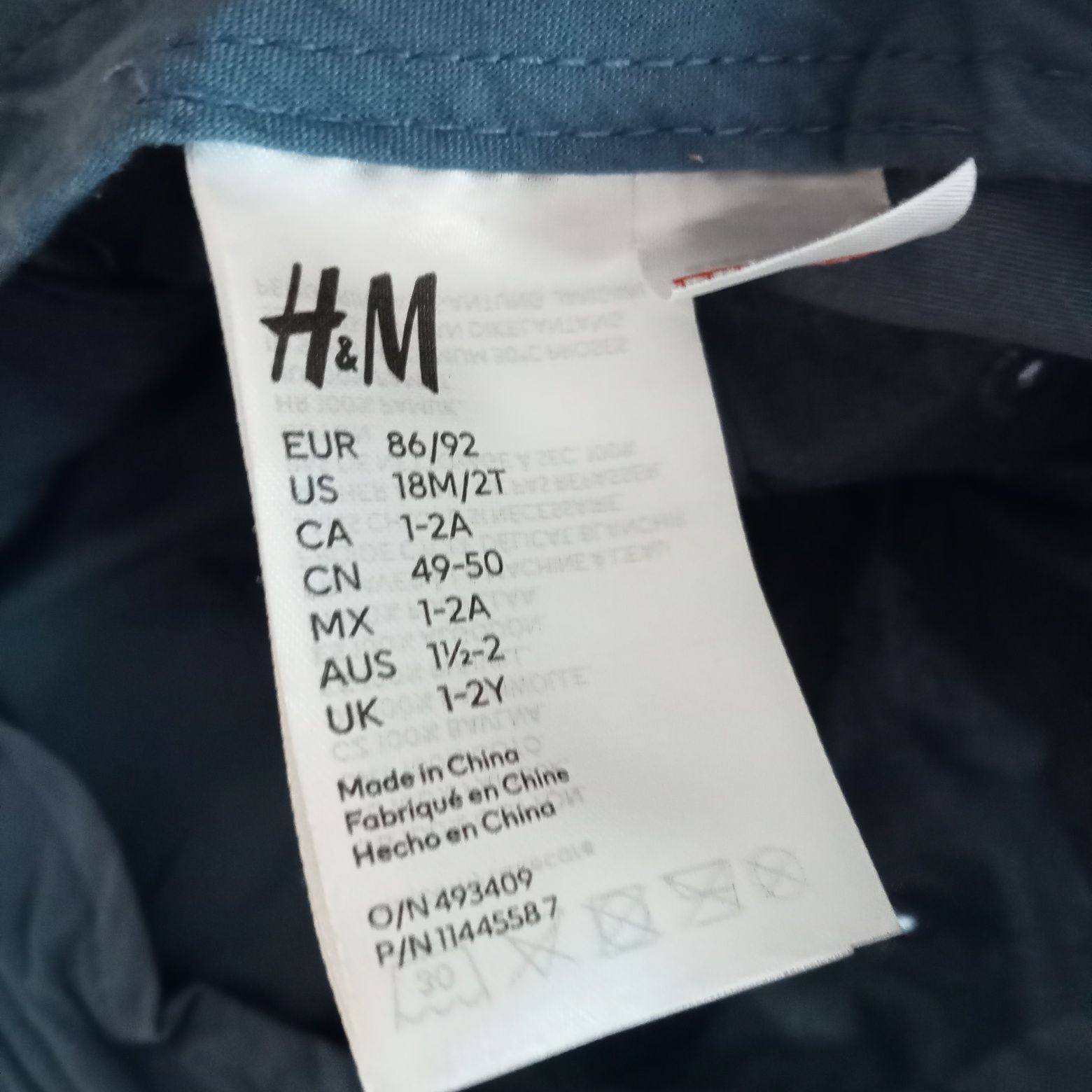 Czapka z daszkiem h&m na lato 80 86