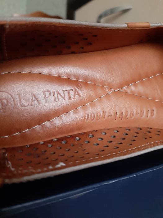 Шкіряні жіночі мокасини LAPINTA